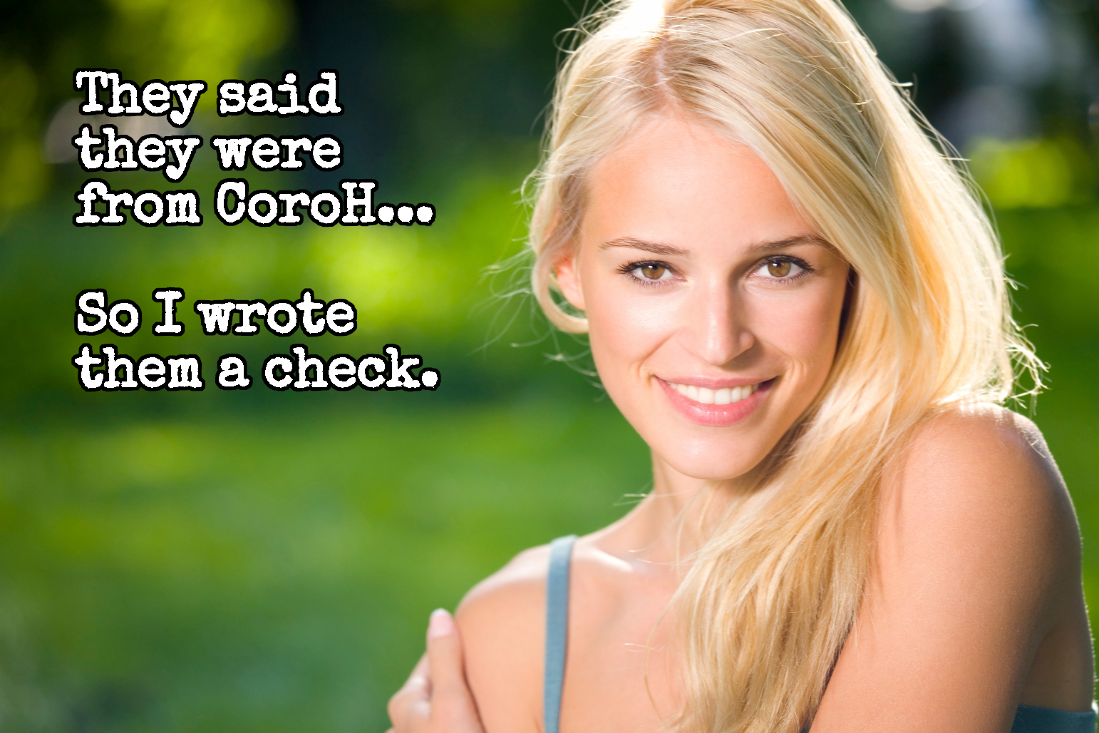 Wrote Check